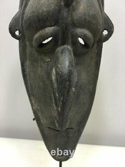 Papua New Guinea East Sepik Boiken Two Face Spirit Mask