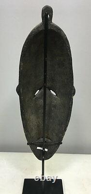 Papua New Guinea East Sepik Boiken Two Face Spirit Mask