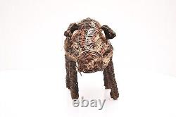 Papua New Guinea Fiber Woven Suspension Spirit Figure Pig Iatmul People 14