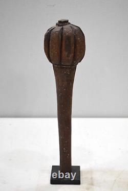 Papua New Guinea Fighting War Club Hand Carved Highlands Fighting Club