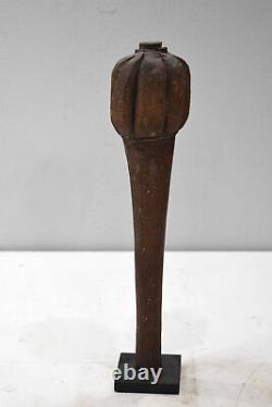 Papua New Guinea Fighting War Club Hand Carved Highlands Fighting Club