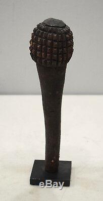 Papua New Guinea Fighting War Club Hand Carved Highlands Fighting Club