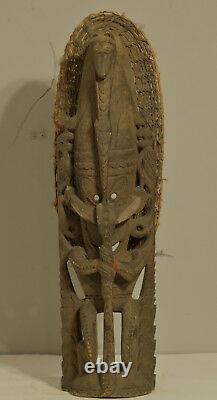 Papua New Guinea Figure Ancestor Totem Sepik River Crocodile Totem Figure