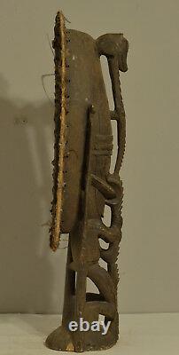 Papua New Guinea Figure Ancestor Totem Sepik River Crocodile Totem Figure