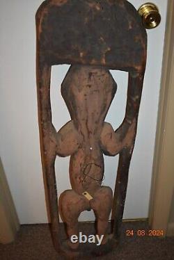 Papua New Guinea Figure, Hdwd, Huge 40 Prov