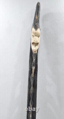 Papua New Guinea Figure Statue Black Water Lakes