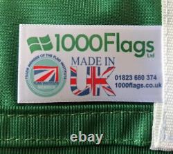 Papua New Guinea Flag with Eyelets Handmade in the UK