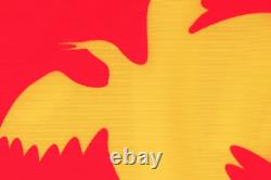 Papua New Guinea Flag with Rope and Toggle Handmade in the UK