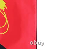 Papua New Guinea Flag with Rope and Toggle Handmade in the UK Papua New Guinea Flag with Rope and Toggle Handmade in the UK