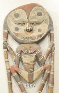 Papua New Guinea Food Hook Statue Latmul Tribe