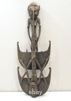 Papua New Guinea Food Hook Statue Latmul Tribe Food Hook