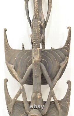 Papua New Guinea Food Hook Statue Latmul Tribe Food Hook