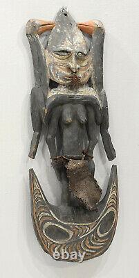 Papua New Guinea Food Hook Statue Latmul Tribe Food Hook