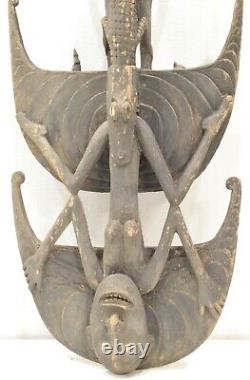 Papua New Guinea Food Hook Statue Latmul Tribe Food Hook