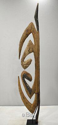 Papua New Guinea Garra Cult Hook Figure Hunstein Mountains Water Spirit Hook