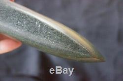 Papua New Guinea Green Hard Stone Nephrite Basalt Asmat Tribe Axe Head Hunter