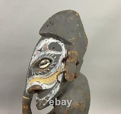 Papua New Guinea Hand-Carved Shaman Magic Water Spirit Statue Rare