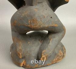 Papua New Guinea Hand-Carved Shaman Magic Water Spirit Statue Rare