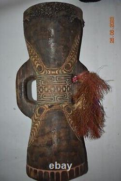 Papua New Guinea Huge Sepik Drum, 19 1900s
