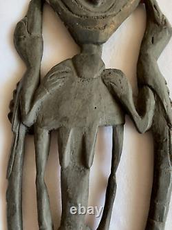 Papua New Guinea Iatmul Suspension Hook Female Birds Crocodile Sepik River 26