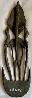 Papua New Guinea Iatmul Suspension Hook Female Birds Crocodile Sepik River 26