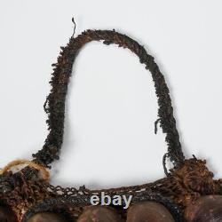 Papua New Guinea Karawari Tribal Snail Shell Fish Net Fetish Object Magic Purse