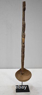 Papua New Guinea Ladle/Dipper Ceremonial Carved Wood Ladle