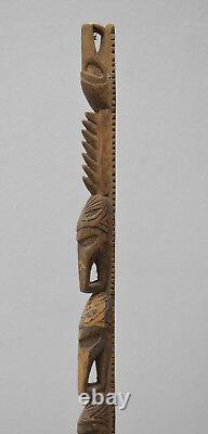 Papua New Guinea Ladle/Dipper Ceremonial Carved Wood Ladle