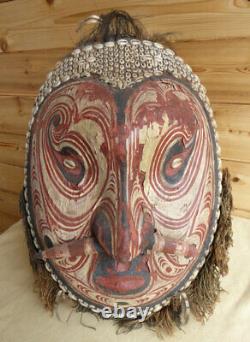 Papua New Guinea Large Abwan Mask Tribal Art