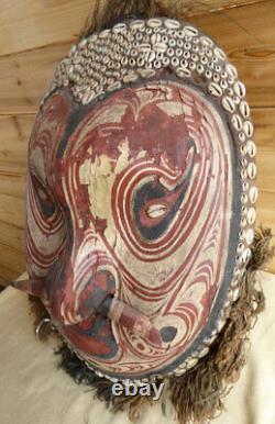 Papua New Guinea Large Abwan Mask Tribal Art