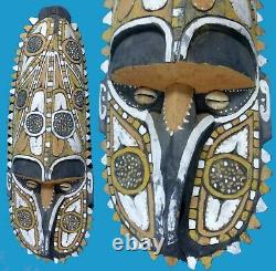 Papua New Guinea Large Mask Natural Ochres