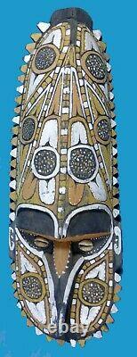 Papua New Guinea Large Mask Natural Ochres