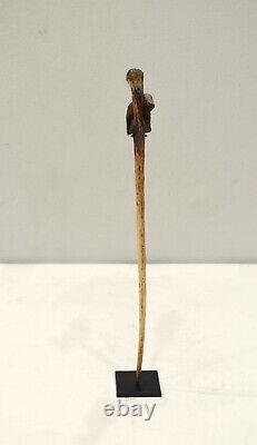 Papua New Guinea Lime Spatula Carved Cassowary Lime Spatula