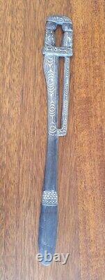 Papua New Guinea Lime Spatula with lime infill, 36cm