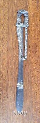 Papua New Guinea Lime Spatula with lime infill, 36cm