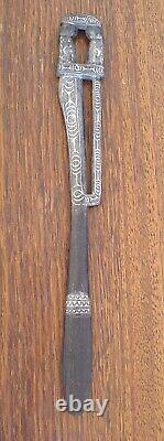 Papua New Guinea Lime Spatula with lime infill, 36cm