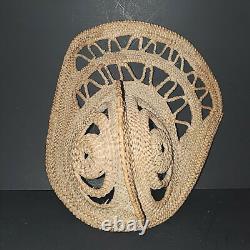 Papua New Guinea Mask Abelam Yam Woven Harvest Mask Large