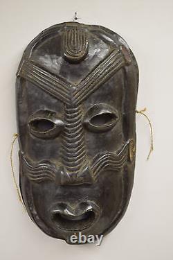 Papua New Guinea Mask Clan Markings Ramu River