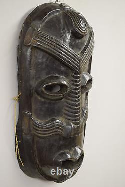 Papua New Guinea Mask Clan Markings Ramu River