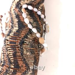 Papua New Guinea Mask Folk Art Cylinder Penis Sheath 16 inch