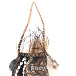 Papua New Guinea Mask Folk Art Cylinder Penis Sheath 16 inch