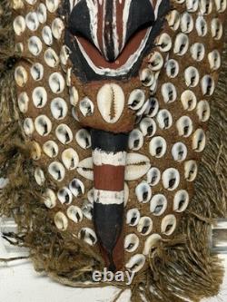 Papua New Guinea Mask Mei Or Long Nosed Sepik River Region Latmul People