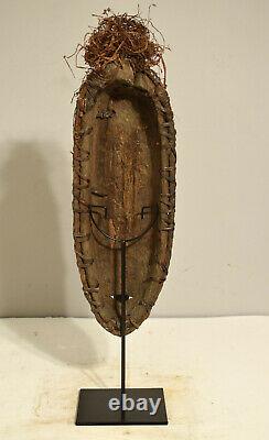 Papua New Guinea Mask Mwai Angorman Village Initiation Mwai Shell Clay Mask