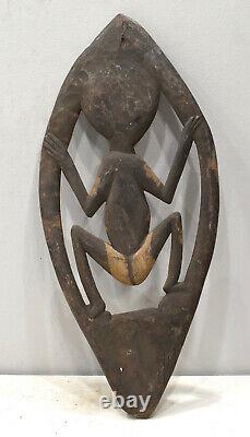 Papua New Guinea Mask Samban Ancestor Latmul Tribe Guardian Mask