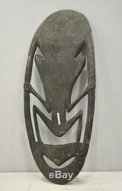 Papua New Guinea Mask Samban Ancestor Latmul Tribe Guardian Mask