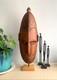 Papua New Guinea Mask Sepik River Large Hardwood Mask on Stand