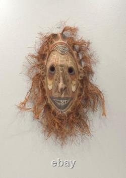 Papua New Guinea Mask Tambanum Big Mouth Spirit Mask East Sepik River