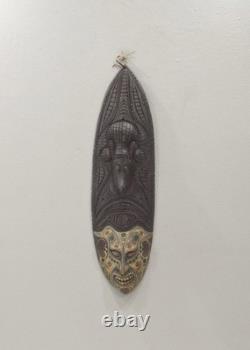 Papua New Guinea Mask Tambanum Big Mouth Spirit Mask East Sepik River