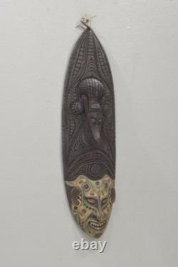 Papua New Guinea Mask Tambanum Big Mouth Spirit Mask East Sepik River