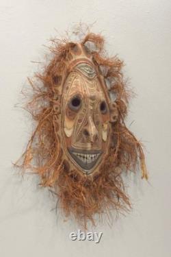 Papua New Guinea Mask Tambanum Big Mouth Spirit Mask East Sepik River